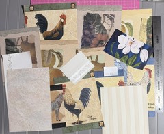 Vtge Textured Wallpaper Samples from Sample Book (10 Pieces) Set 26