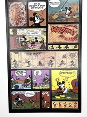 Retired Sandylion Disney Mickey Mouse Comic Stickers 5.5x12in. Minnie Pluto