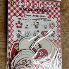 Sanrio Sticker Designs Hello Kitty Sack o Stickers 100 Stickers Germany New C4