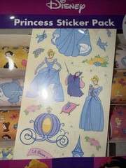 Vintage Sandylion Disney Princess Stickers