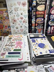 Huge lot of Asst scrapbook & Happy Planner Stickers, hundreds of pages see pics!