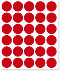 1 Inch round Label Removable Color Code Dot Stickers,Garage Sale Sticker Price T