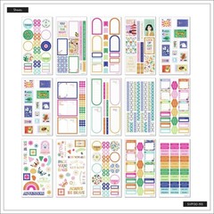 NEW Happy Planner Sticker Book – Bright Travels 680 Pieces ✈️🚗🚲🚕🧳🌴🦋