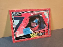 Vintage Stickers NASCAR Bill Elliott Thunderbird Sticker Upper Deck VTG 1990s