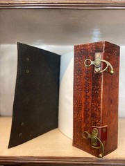 600 pages large tree of life journal | leather diary | 7 x 10, brown