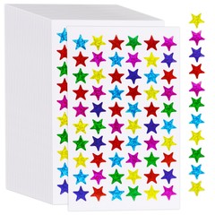 2400 PCS Shiny Sparkle Star Stickers Water/Tear Resistant Self Adhesive