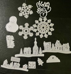 LRG Lot Metal Die Cuts Crafts Card Making Scrapbook Christmas Holiday