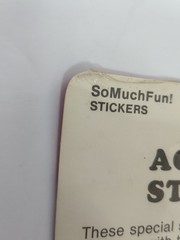 Vintage Activity Stickers So Much Fun! Build A Car 80s NOS New