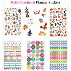 Creative Planner Sticker Pack 28 Sheets Journal Monthly Weekly Daily Labels Set