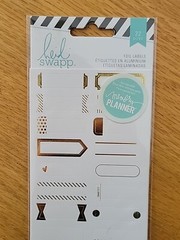 NEW Heidi Swapp Planner Stickers Fresh Start Clear & Hello Beautiful Gold Foil