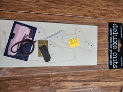 Boots Hiking Die Cut Laser Cut New – Deluxe Cuts Scrapbooking – Retired #17