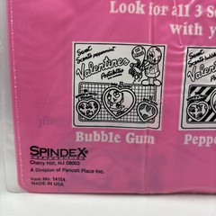 New Sealed Vintage 80’s Scratch ‘n’ Sniff Peppermint Stickers Valentines