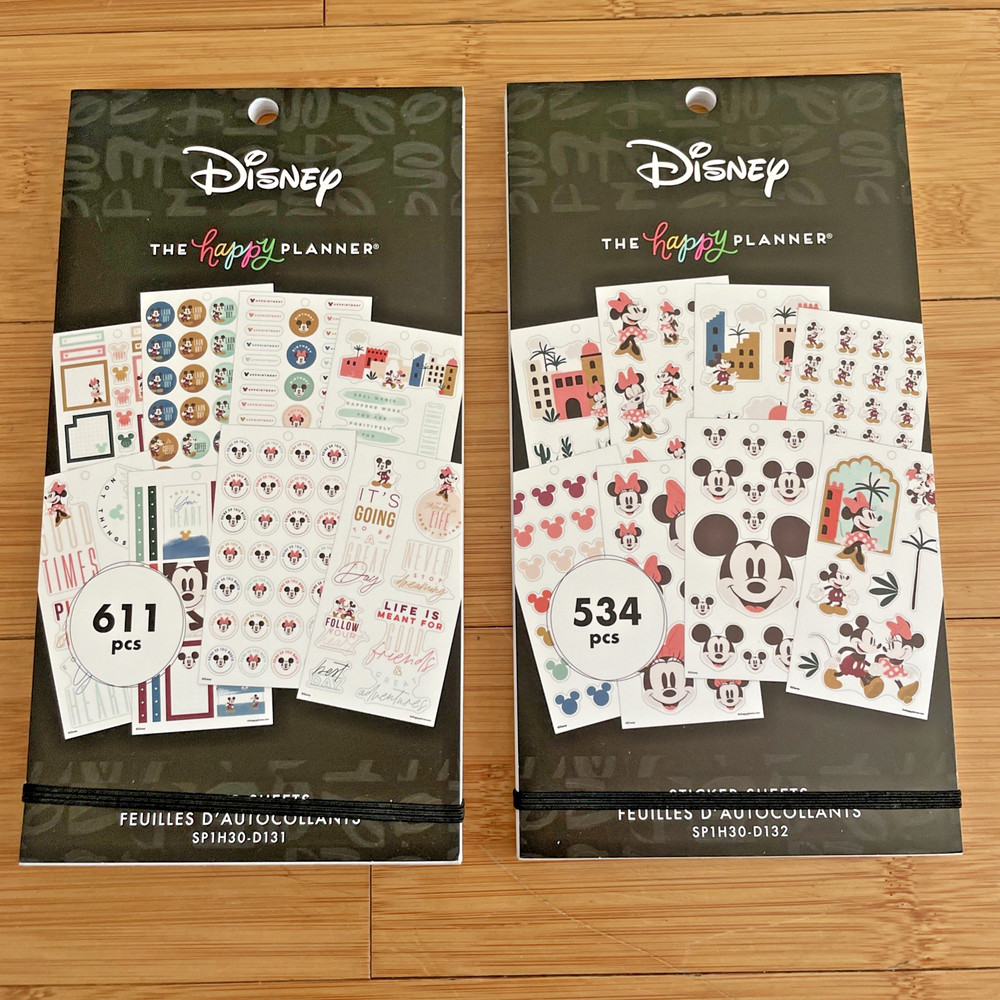 The Happy Planner – Disney – Mickey & Minnie Mouse Calendar Stickers 2