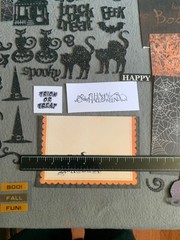 Halloween Scrapbooking & Craft Supplies Lot