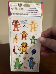 Baby Einstein Stickers By Hallmark – 4 Sheets In Package – New