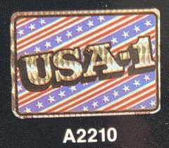 7 Selectra VTG Patriotic American USA Prismatic Flag Stickers, 250th Anniversary
