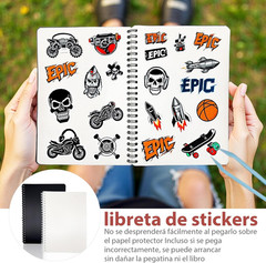 2 Pack Reusable Sticker Book Collecting Album Contains 30+30 blank release paper