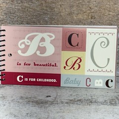 2007 Cosmo Cricket Just Your TYPE Cardstock Stickers Nursery Palette Brand New