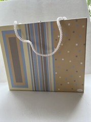 Creative Memories Box Of Shapes, Preowned Coordinating Paper, and Die Cuts