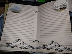 In The Mountains Junk Journal Scrapbook USA Seller