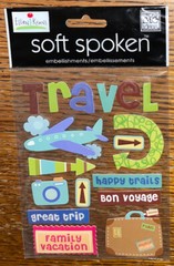 Soft Spoken Travel Happy Trails Great Trip AirPlane Family Vacation Bon Voyage