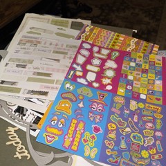 Scrapbook Embellishment Huge Lot Of Punch outs Every Genre Too Many To List