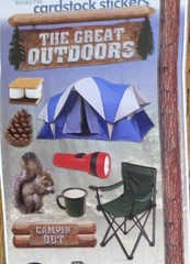 Paper House Hiking The Great Outdoors Camping Canoe Canoeing Tent Squirrel Trees