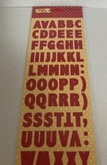 Reminisce – Stickers – Good Boy – Red – Upper & Lowercase – New Package
