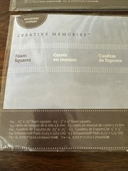 Creative Memories Foam Squares NIP Set Of 2