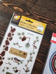 Colorbok Stickers LOT ~ Lodge Elements, Hiking Boots, Leaves Outdoors NEW #5
