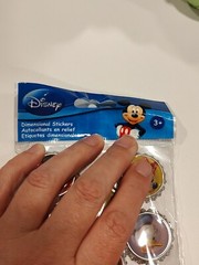 Disney Mickey and Friends Bottle caps scrapbooking stickers New Party Decor