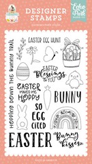 ECHO PARK Designer Die Set ACRYLIC STAMPS – SO EGG CITED