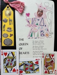 Alice in Wonderland Ephemera Lot Book Pages Playing Cards Some VTG 130 pieces