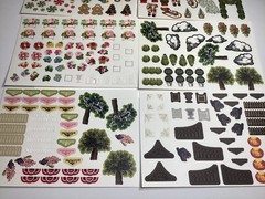 Anna Griffin Mini House Decorative Die Cuts 6 Sheets