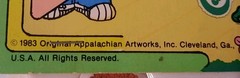 Vintage Cabbage Patch Kids Puffy Stick-Ons 1983 NEW SEALED