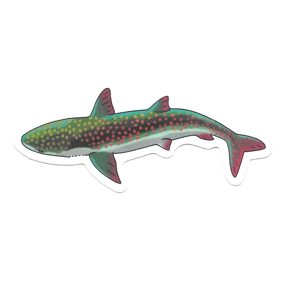 Whale Shark Decal Die Cut Vinyl Sticker Ocean Marine Life Journal Scrapbook