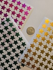 162 Small Star Stickers Star Shaped Stickers Planner Stickers Reward Stickers