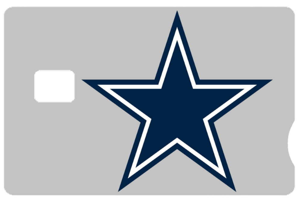 Dallas Fan Art Credit Card Decal – Visually Impaired Groove