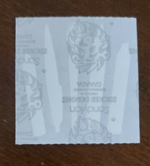 Vintage Sandylion School themed mylar/foil sticker mod, pencil, crayon, pen