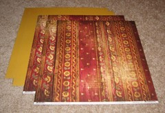 Daisy D’s Vintage Double Sided 12×12 Scrapbook Papers(4) ~ Marketplace Floral