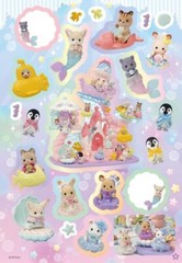 Epoch Sylvanian Families Stickers Book Baby Silverist Baby Seal From Japan