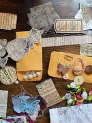50+ Piece Lot Of Junk Journal Supplies Ephemera JJL1 Tonya