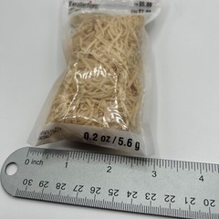 Lot of 4 Recollections Fiber MixIn For Paper Making Natural Wood 0.2 Ounce Each