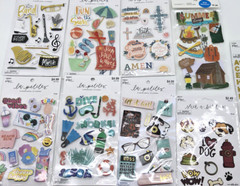 The Paper Studio -La Petites’ Scrapbook Stickers 3D Lot of 9
