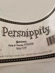 Persnippity Scrapbook Stickers 2002 wheels n cars and trucks roadtrip
