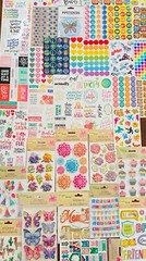 Sandylion Hallmark American Greetings 398+TEEN Sticker Set Kit Lot