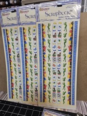 6 SETS SANDYLION ESSENTIALS LITTLE BOY SCRAPBOOKING Stickers TOYS TRUCK FROG