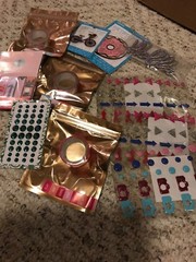 Lot Of WashinStickers Patches Scrapbook NEW 11 Items Craft Create Fun DIY