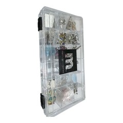 Making Memories Embellishment Lot Brad Bars Fasteners Charms Rhinestones