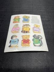 Rare 1980 Shirt Tales Hallmark Sticker 8 Stickers
